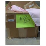 Approx. 250 Cloth Napkins, Light Pink