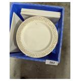 Plastic Milk Crate w/ Assorted Plastic &