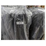 Extra Large Quantity of Cloth Table Cloths, Black