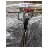 Round Metal Hanging Rack on Wheels