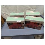 (4) Boxes Three Pc. LED Candle Set