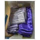 Tote w/ Lid + Approx. 150 Chair Ties,