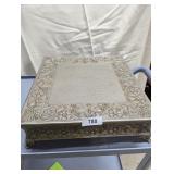 Large Square Metal Cake Stand