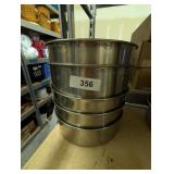 (5) Round Chafing Pans