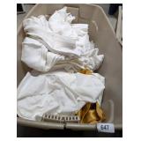 Large Quantity Chair Back Covers, White