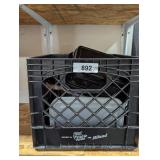 Milk Crate w/ True Living Storage Containers