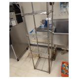 Metal Wire Tiered Storage w/ (2) Pull Out Trays
