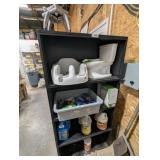 Four Section Metal Cabinet