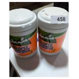 (2) Mean Green Super Strength Heavy Duty Wipes, *