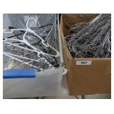 Heavy Duty Metal Hangers + A Few Plastic