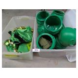 Tote w/ Lid + St. Patricks Day Decor