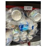 Dixie To Go Insulated Cups w/ Plastic Milk Crate