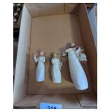 (3) Willow Tree Figurines