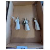 (3) Willow Tree Angels