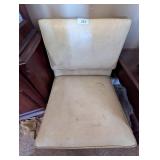 (2) Mid Century Modern Armless Chairs