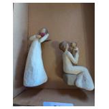 (2) Willow Tree Figurines