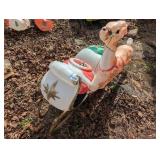 Vintage Lighted Blow Mold Reindeer & Sled