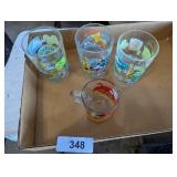 Mickey Mouse, Goofy & Garfield Glasses