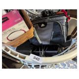 Laundry Basket w/ Wiring, Headphones, +