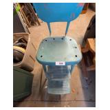 Metal Step Stool Chair