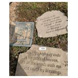 (1) Stepping Stone & (2) Memory Stones