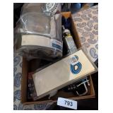 Shower Head, Calculator, Scissors & Other