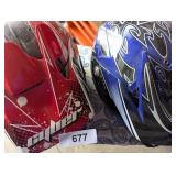 (2) Motorcross Helmets