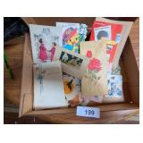 Vintage Used Birthday Cards