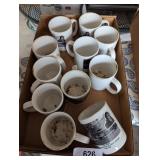 (11) Coffee Mugs - Matching