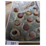 Stainless Steel Pan w/ Mellins Food Jars &