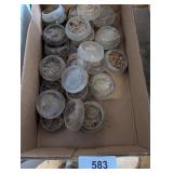 Vintage Glass Furniture Coasters