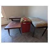 End Table, Stool & Bench