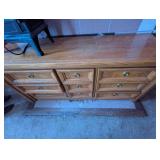 (6 Pc) Kimball Oak Bedroom Set