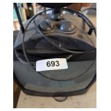 Small Magnavox 14" Box TV, RCA TV Antenna