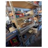 Metal Shelf w/ Particle Board Inserts