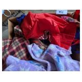 (2) Fleece Throws, Purses & Bags