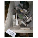 Postal Basket w/ Plumbing Supplies