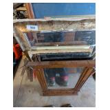 (3) Mirrors, (1) Wall Art & (2) Window Sashes