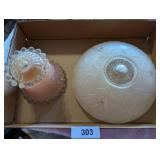 (2) Vintage Light Covers