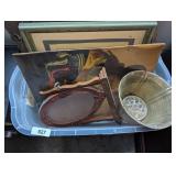 Clear Tote [No Lid] + Home Decor