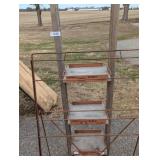 Wood & Metal Stand + Vintage Wire Frame For Sign