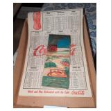 1956-1957 Coca-Cola Basketball Calendar &