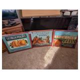 Fruit Label Wall Art