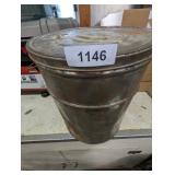 Tin w/ Knitting Supplies