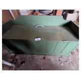 Wooden Bench/Box w/ Lid