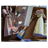 (2) Miss Albee Avon Figurines & Other Avon Items
