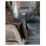 (2) Motorcycle Seats, Windshield & Armrest