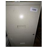Two Drawer Metal File Cabinet