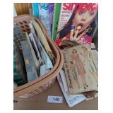 Sewing Books, Patterns, Poly Fill, Thread & Other