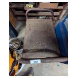 Old Metal Rolling Cart